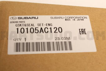 10105AC120 Subaru GSKT&amp;SEAL SET-ENG