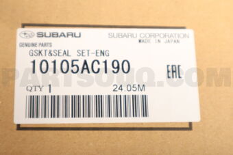 10105AC190 GSKT&amp;SEAL SET-ENG