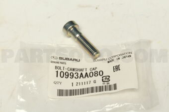 10993AA080 BOLT-CAMSHAFT CAP