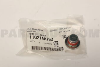 11021AA190 PLUG-CYL BLOCK