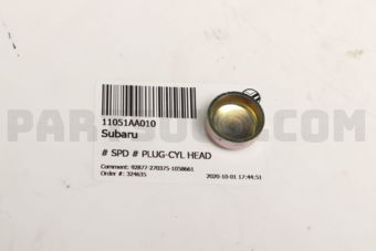 11051AA010 # SPD # PLUG-CYL HEAD