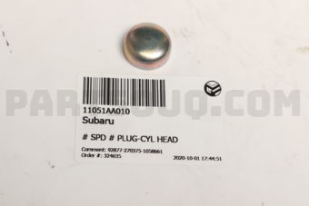 11051AA010 # SPD # PLUG-CYL HEAD