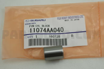 11074AA040 PIN-CYL BLOCK
