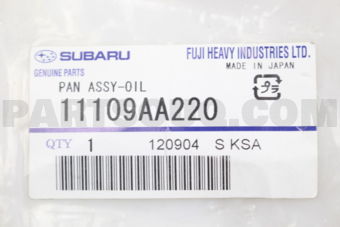 11109AA220 PAN ASSY-OIL