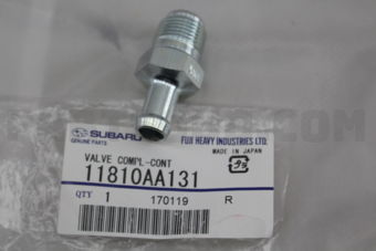 11810AA131 VALVE COMPL-CONT