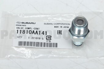11810AA141 VALVE COMPL-CONT
