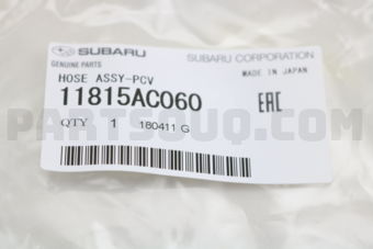 11815AC060 HOSE ASSY-PCV