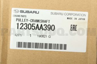 12305AA390 PULLEY-CRANKSHAFT