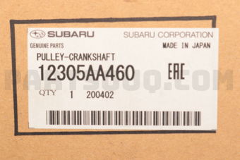 12305AA460 PULLEY-CRANKSHAFT