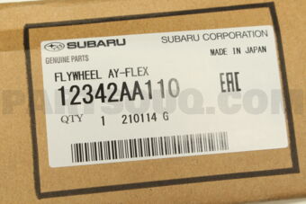 12342AA110 FLYWHEEL AY-FLEX