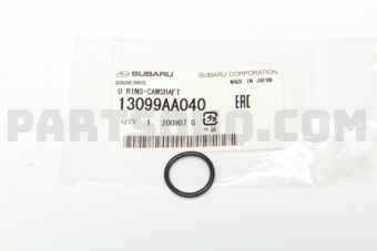 13099AA040 PB001124 O RING CAMSHAFT