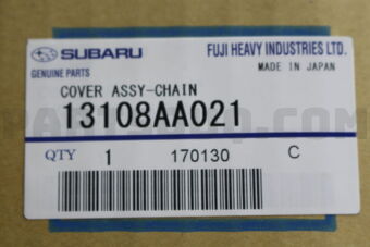 13108AA021 Subaru COVER ASSY-CHAIN