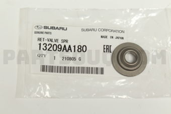 13209AA180 RET-VALVE SPR