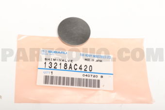 13218AC420 SHIM-VALVE