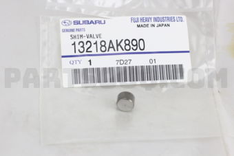 13218AK890 SHIM-VALVE