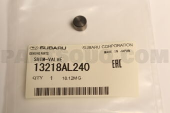 13218AL240 Subaru SHIM-VALVE