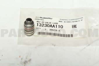 13230AA110 ADJ CP-VALVE LASH