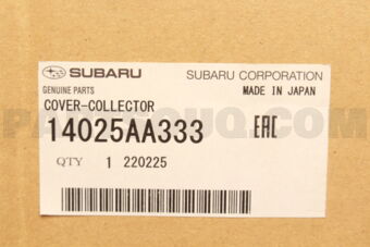 14025AA333 COVER-COLLECTOR