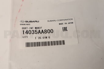 14035AA800 Subaru GASKET-INTAKE MANIFOLD
