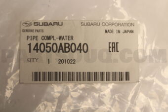 14050AB040 PIPE COMPL-WATER