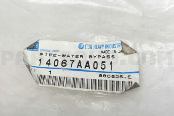 14067AA051 PIPE-WATER BYPASS