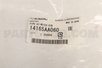 14165AA060 PIPE AY-WATER RTN