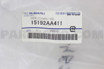 15192AA411 PIPE COMPL-OIL