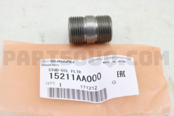 15211AA000 STUD-OIL FLTR