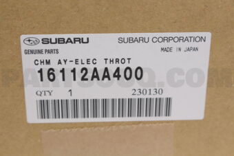 16112AA400 Subaru CHM AY-ELEC THROT
