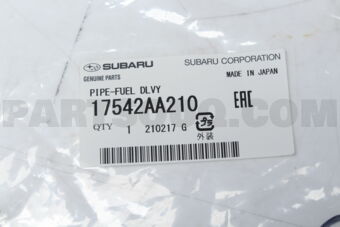 17542AA210 PIPE FUEL DLVY