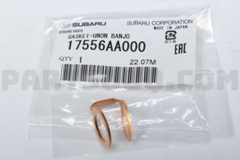 17556AA000 GASKET-UNON BANJO