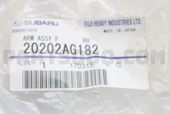 20202AG182 ARM ASSY F       RH