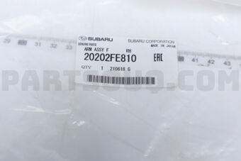 20202FE810 Subaru ARM ASSY F