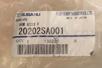 20202SA001 ARM ASSY F       RH