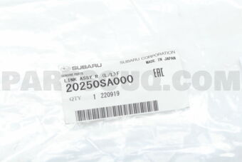 20250SA000 # OBD # LINK ASSY R (L/L)F