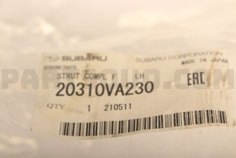 20310VA230 Subaru STRUT COMPL F    LH