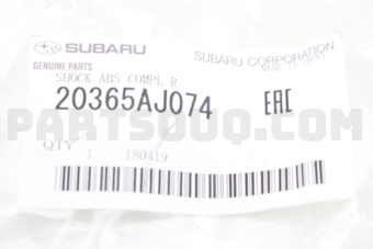 20365AJ074 SHOCK ABS COMPL R