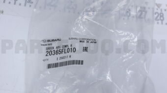 20365FL010 Subaru SHOCK ABS COMPL R