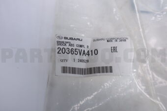 20365VA410 Subaru SHOCK ABSORBER-REAR
