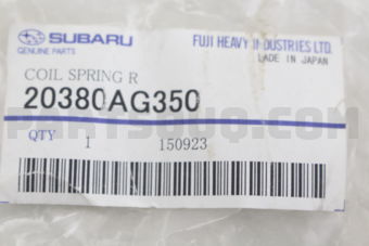 20380AG350 COIL SPRING R