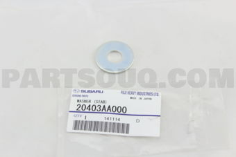 20403AA000 WASHER (STAB)