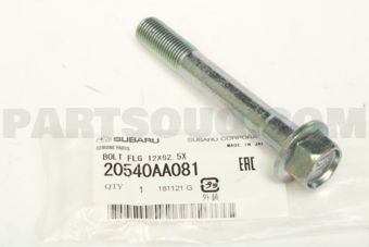 20540AA081 BOLT FLG 12X82.5X