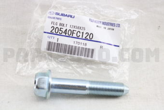 20540FC120 FLG BOLT 12X58X25