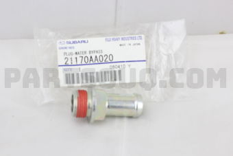21170AA020 PLUG-WATER BYPASS