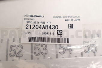 21204AB430 HOSE ASSY-PRE HTR