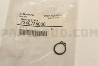 23467AA000 Subaru SNAPRING-PINION