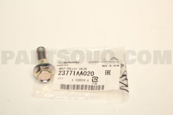 23771AA020 Subaru BOLT-PULLEY IDLER