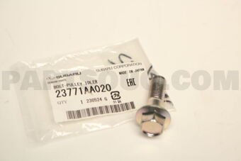 23771AA020 Subaru BOLT-PULLEY IDLER