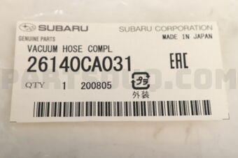 26140CA031 VACUUM HOSE COMPL