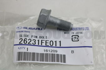 26231FE011 SLIDE PIN BOLT